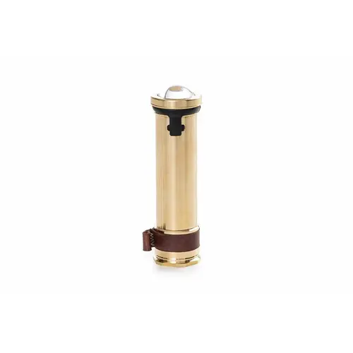 Barebones Mini Flashlight Brass