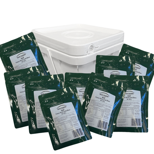 Lamb Dices Medium Bucket 36 Serves