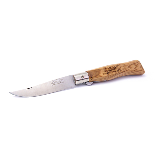 MAM 90mm Douro Pocket Knife W/ Blade Lock (Olive Wood Handle)
