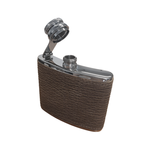 CLEARANCE Shark Skin Flask S/S 4oz Max Capdebarthes