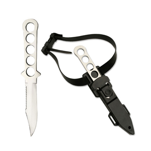 Fury Stainless Steel Dive Knife with Sheath