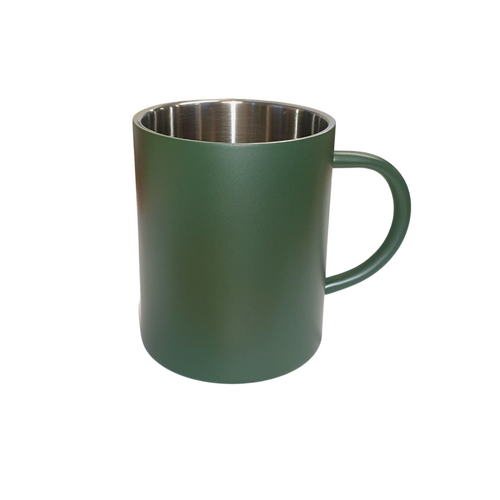 S/S Mug / Cup Insulated OD Green 450ML