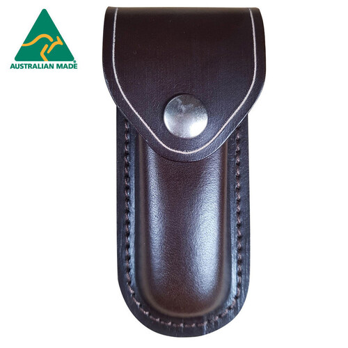 Moulded Australian Leather Knife Pouch Medium