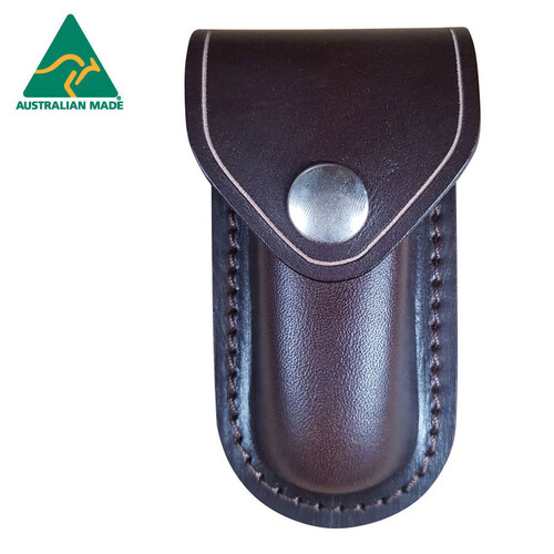 Moulded Australian Leather Knife Pouch Small