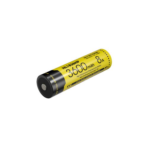 Nitecore 3600mAh 18650 Battery 3.6V 12.96Wh 8a
