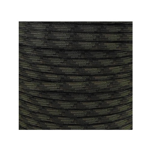 Paracord "Dark MultiCam" 550 7 strand (100ft) MADE IN USA