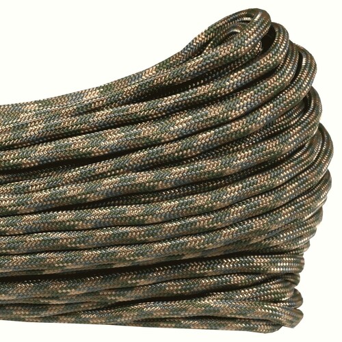 Paracord "MultiCam" 550 7 strand (100ft) MADE IN USA