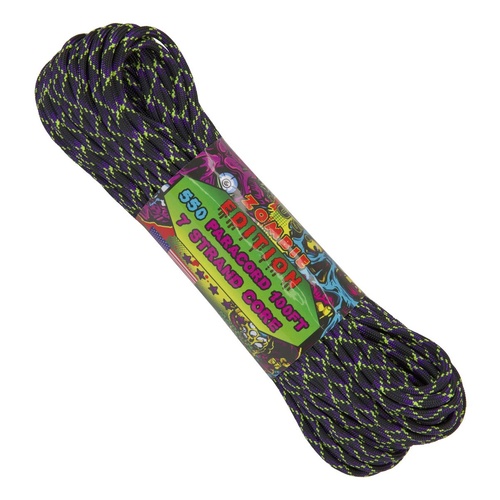 Paracord "Zombie Undead" 550 7 strand (100ft) MADE IN USA