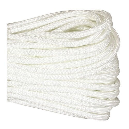 Paracord "White" 550 7 strand (100ft) MADE IN USA