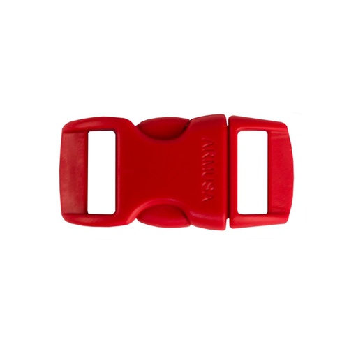 Paracord Side Release Buckle RED Single (each)