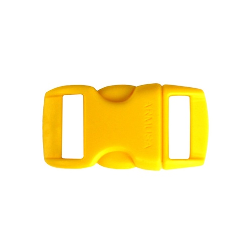 Paracord Side Release Buckle YELLOW Single (each)