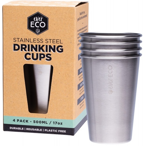 Ever Eco Stainless Steel Drinking Cups