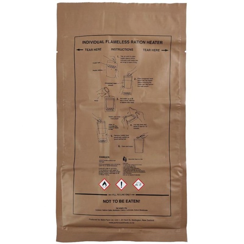 1x Military Individual Flameless Ration MRE Heater