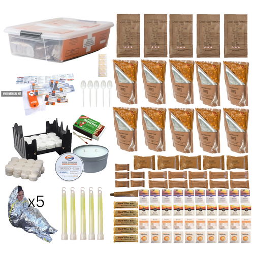 Civil Defence MRE Emergency Survival Kit 5 Person