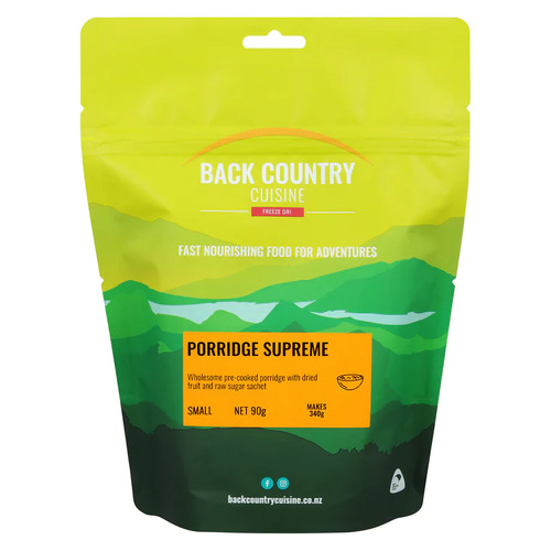 Back Country Porridge Supreme Freeze Dried Breakfast