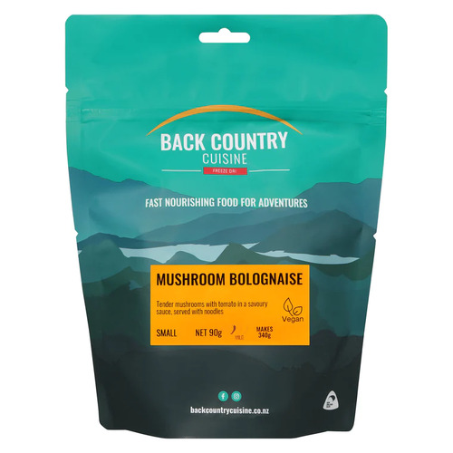 Back Country Mushroom Bolognaise Vegan Freeze Dried Meal