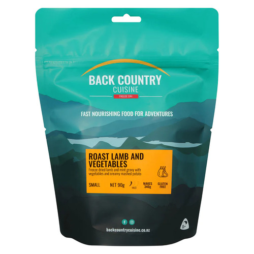 BackCountry Roast Lamb and Vegetables Freeze Dried Meal