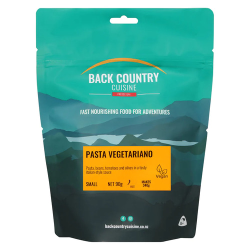 Back Country Pasta Vegetariano Vegan Freeze Dried Meal