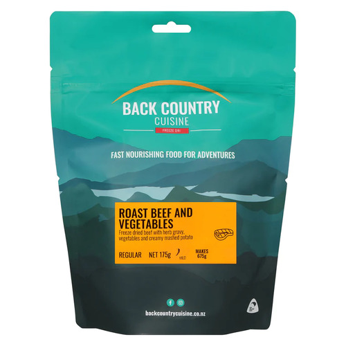 Back Country Roast Beef and Vegetables Freeze Dried Meal