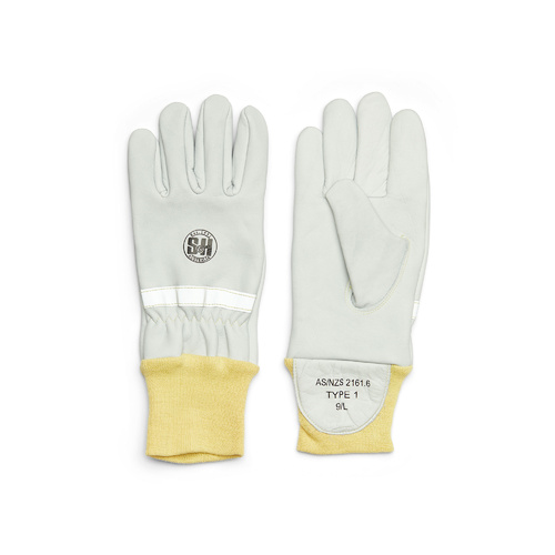 Wildfire Firefighting Gloves Yellow/Grey