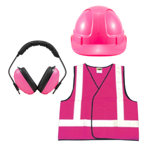 High Visibility Pink Safety Combo Pack