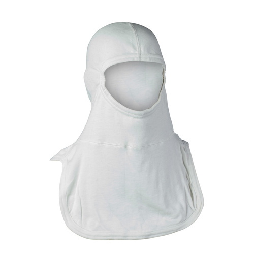 Fire Fighter Hood PACII Nomex Blend - White