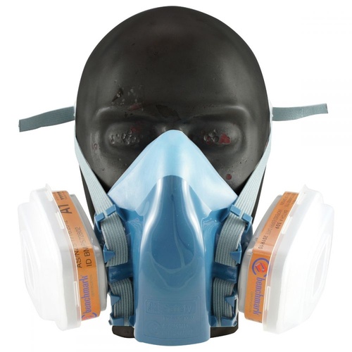 A1P2 Dual Stage Filter P2 Half Mask Respirator