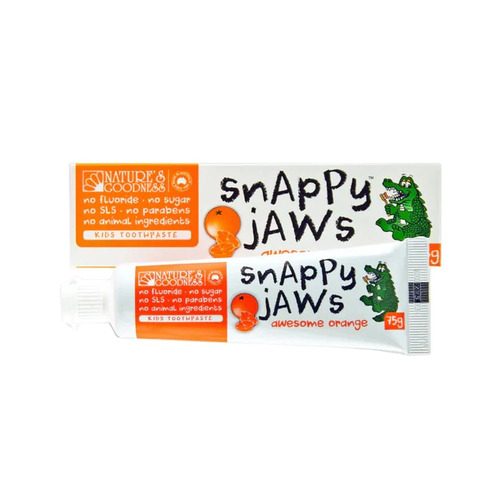 Kids Toothpaste Awesome Orange Fluoride Free 75g