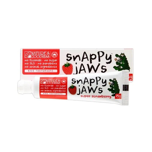 Kids Toothpaste Super Strawberry Fluoride Free 75g
