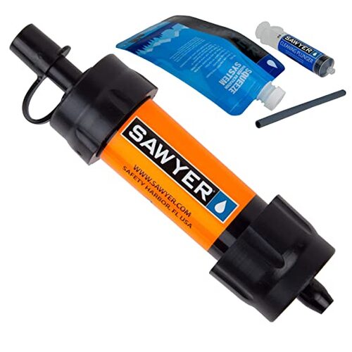Orange Sawyer Mini Water Filter