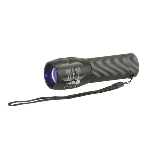 3W UV Torch with Adjustable Lens