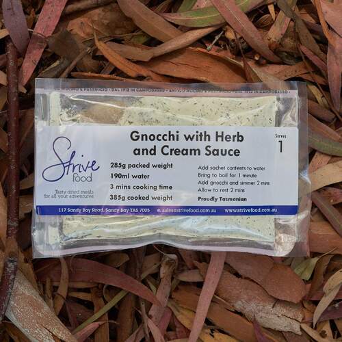 Gnocchi with Herb Cream Sauce