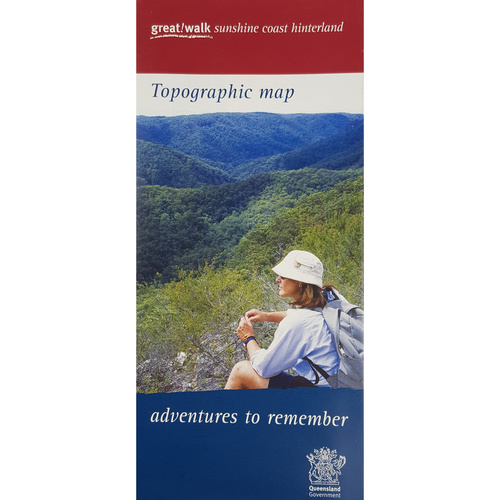 Sunshine Coast QLD Great Walk Topographic Map