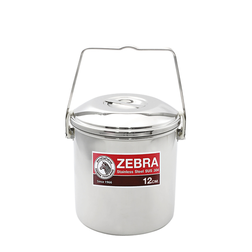 Zebra S/S Billy Can Bush Pot 1.4L