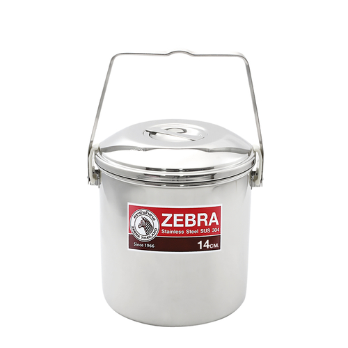 Zebra S/S Billy Can Bush Pot 2L