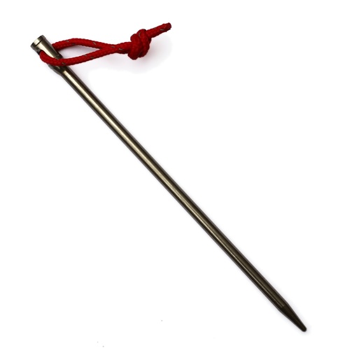 Vargo Titanium Nail Tent Peg with Cord