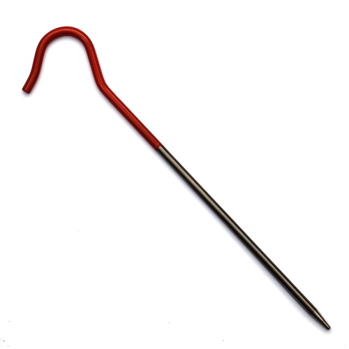 Vargo Titanium Fluoro Shepherd's Hook Tent Peg Stake