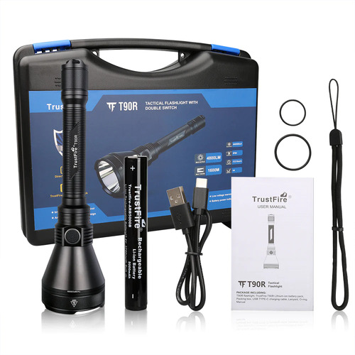 TrustFire T90R Tactical Flashlight Kit