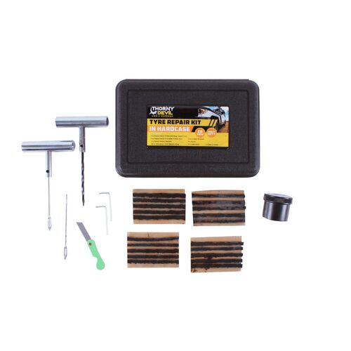 CLEARANCE Thorny Devil 28 Piece Tyre Repair Kit in Hard Case
