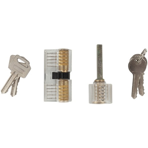2 Piece Cylinder Lock Kit with Keys