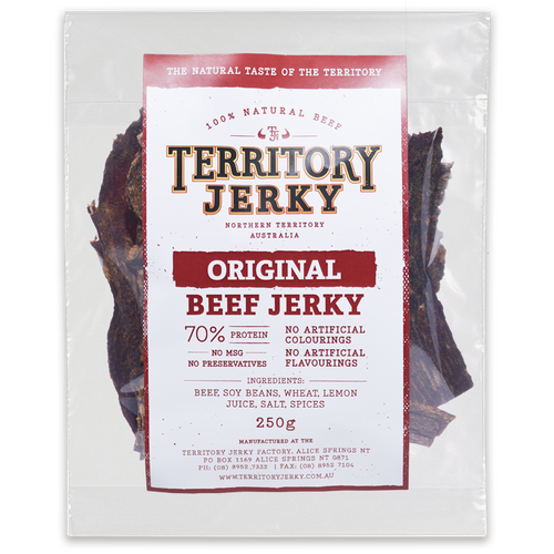 Original Beef Territory Jerky 250g