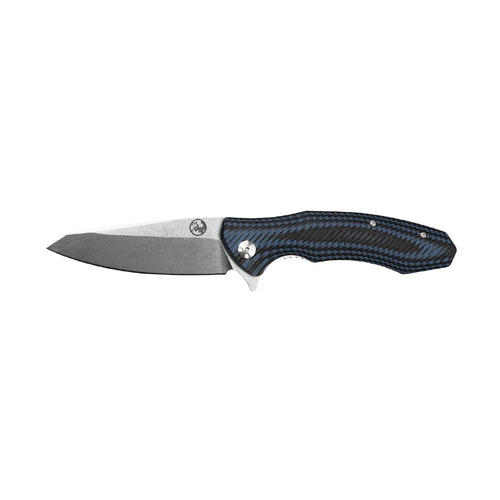 Tassie D2 Blue & Black Reverse Tanto