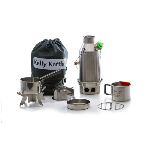 Kelly Kettle Ultimate 'Trekker' Kettle & Kit (Stainless Steel) 0.6L