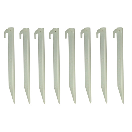 Glow in the Dark Tent Peg Stake 8 Pack