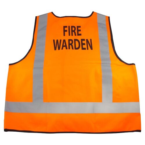Fire Warden Day/Night Vest (Orange)