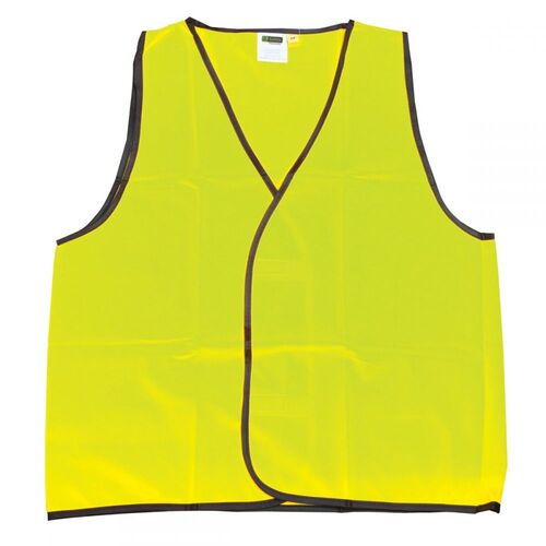 Kids High Visibility Safety Vest Yellow Size 12-14