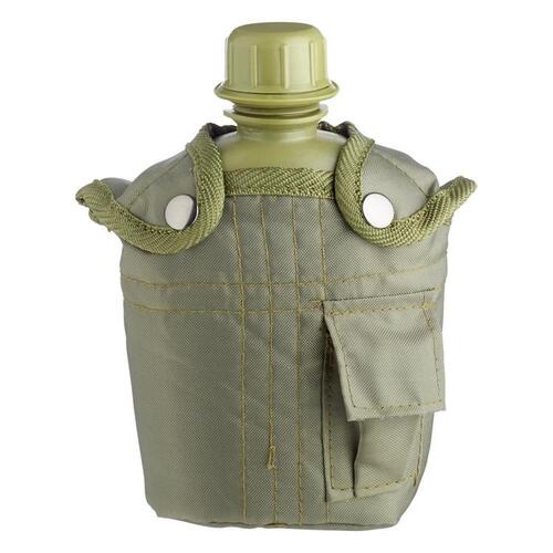Army Canteen Bottle with Olive Cover