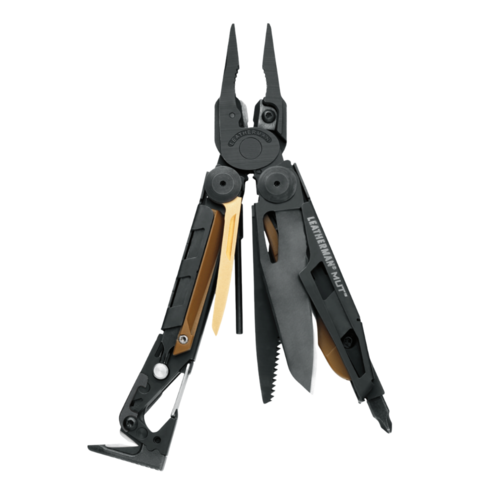 Leatherman MUT Black Multitool with Brown Molle Sheath