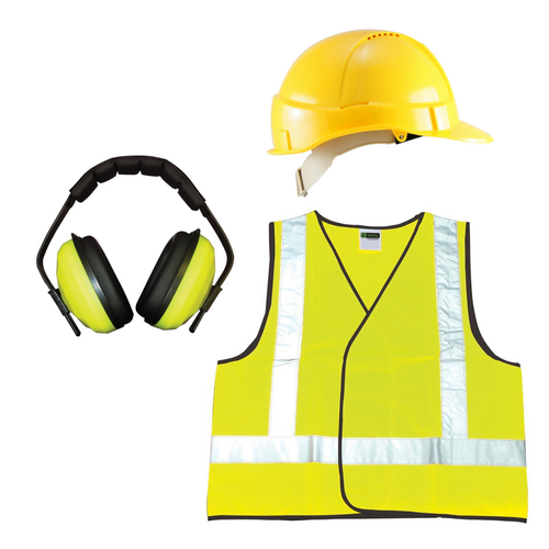 High Visibility Yellow Safety Combo Pack