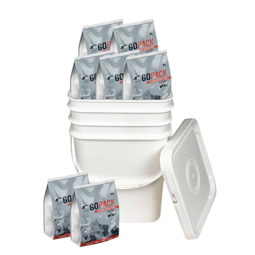 MRE 6 Day GoPack Food Bucket